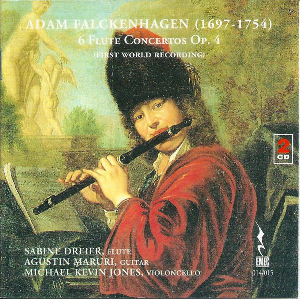 ADAM FALCKENHAGEN-6 Flute concertos Op. 4