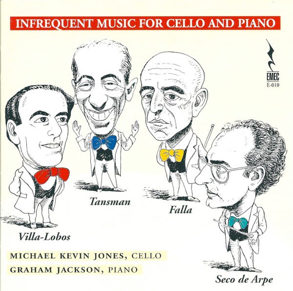 INFRECUENT MUSIC FOR CELLO AND PIANO