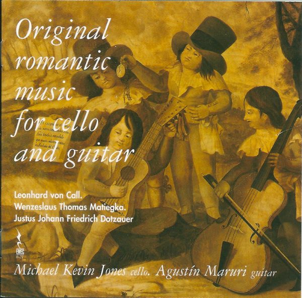 ORIGINAL ROMANTIC MUSIC FOR CELLO AND GUITAR